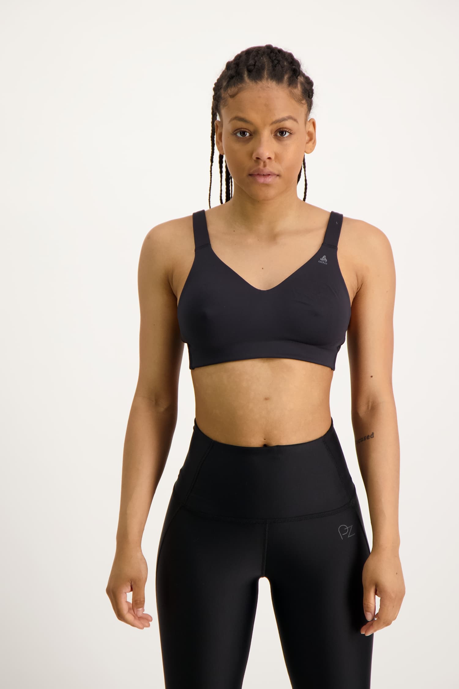Odlo Everyday High Damen Sport-BH Schwarz, Damen, Größe: 80D