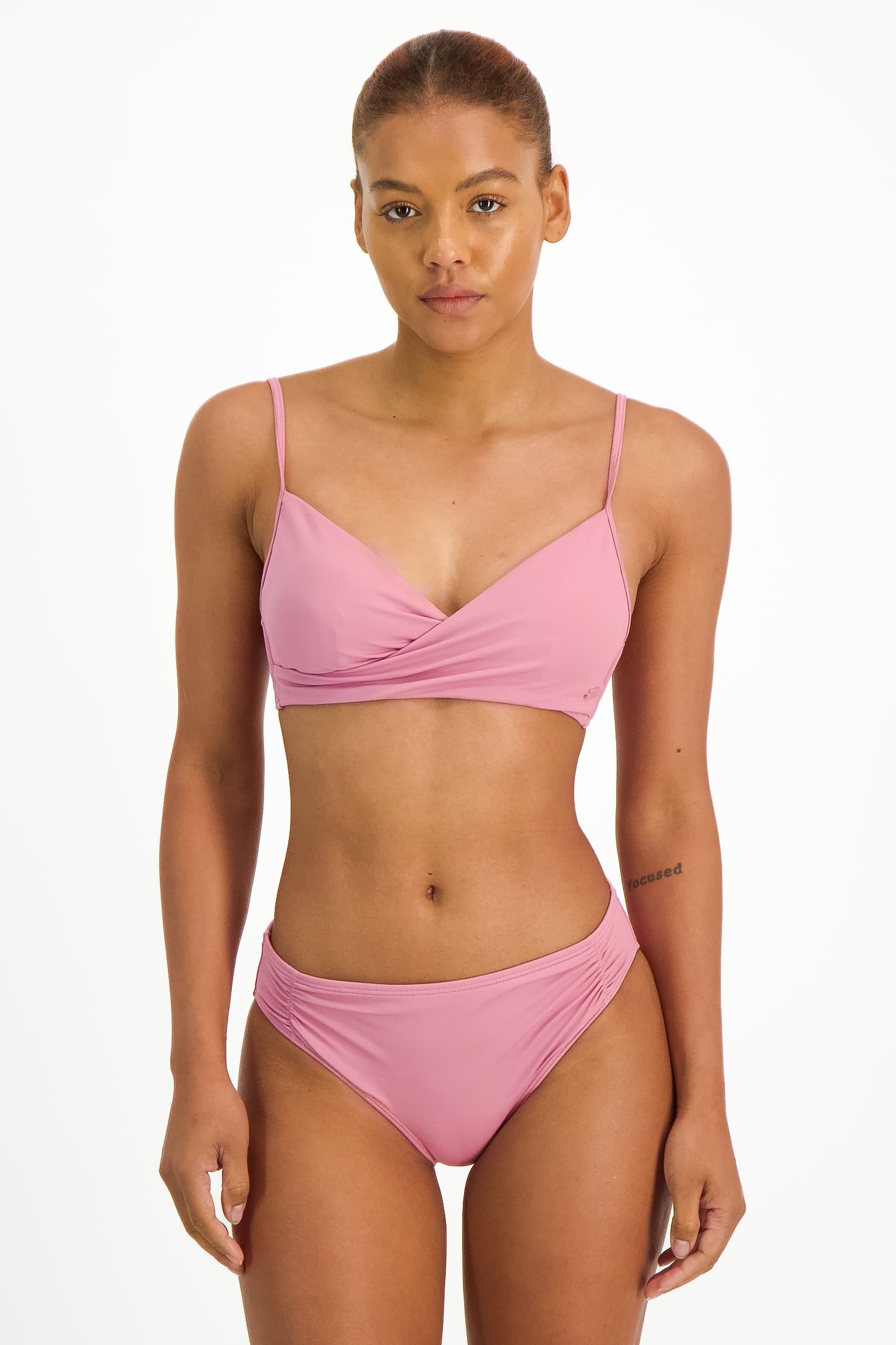 Roxy Beach Classics Bralette A-C Cup Damen Bikini Rosa, Damen, Größe: XL