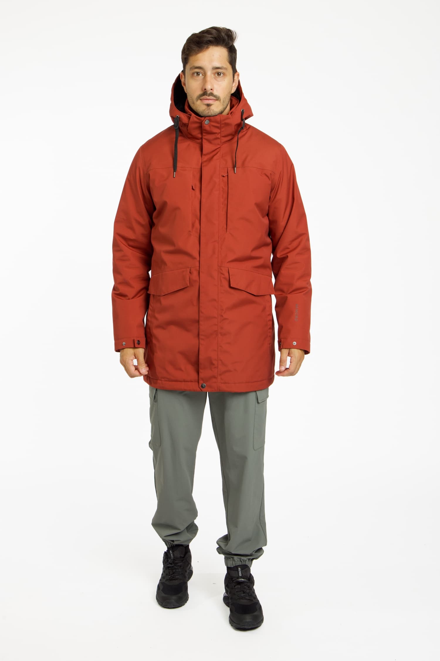 46 NORD Herren Winterjacke Braun, Herren, Größe: S