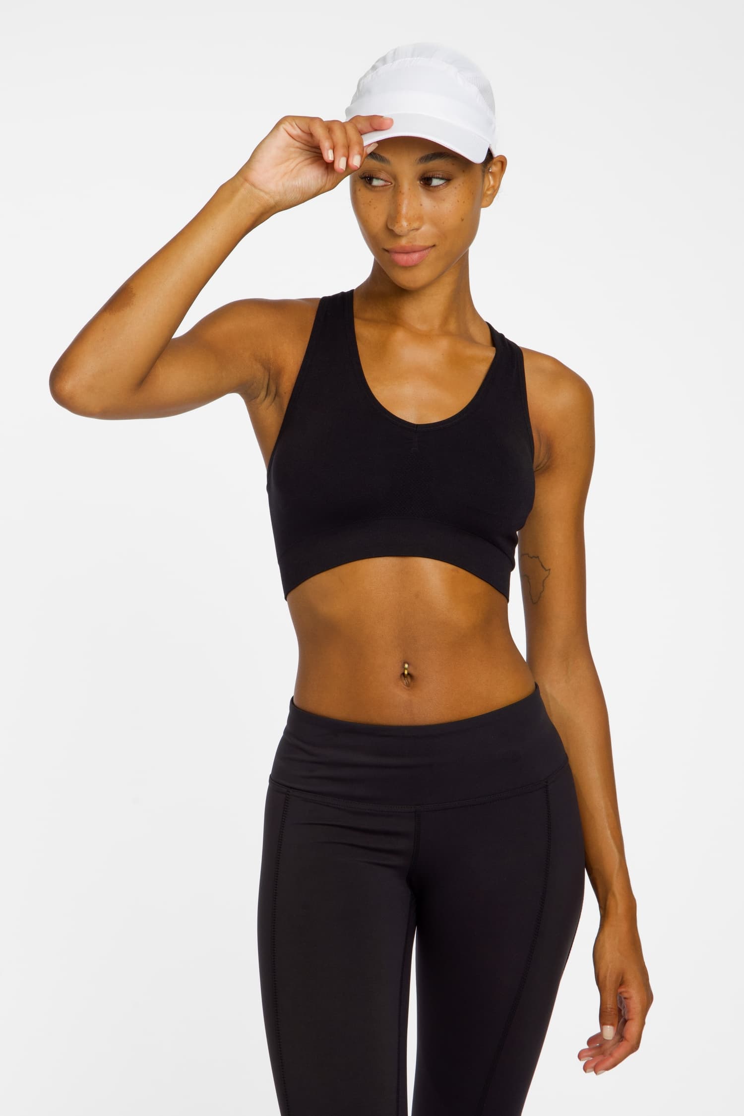 FILA Oildale Medium Damen Sport-BH Schwarz, Damen, Größe: XS/S