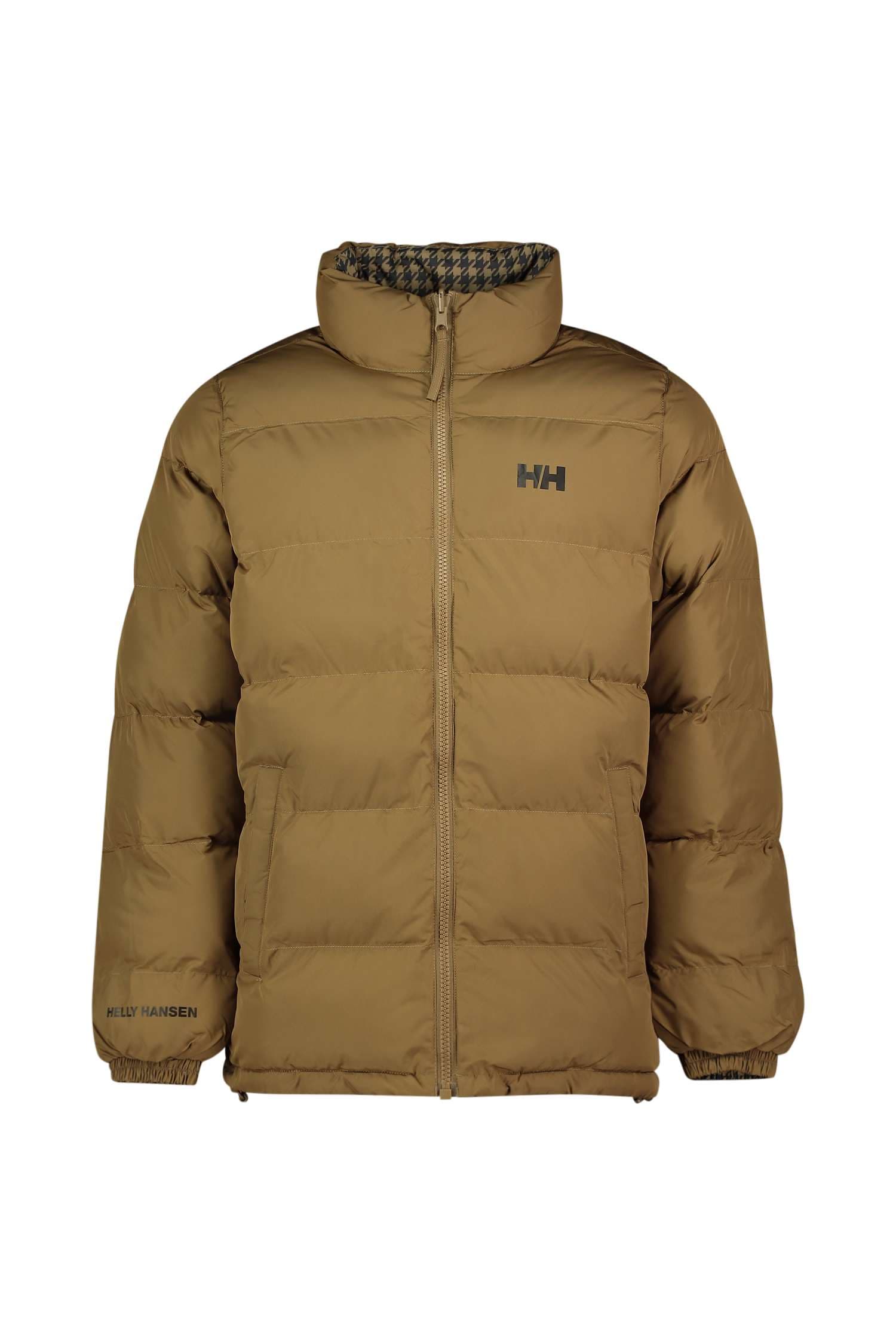 Helly Hansen YU 23 Reversible Puffer Herren Winterjacke Braun, Herren, Größe: L