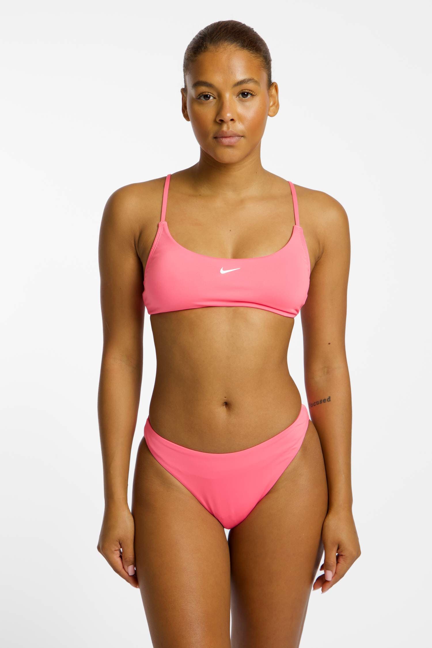 Nike Effortless Essential Bralette Damen Bikini Rosa, Damen, Größe: XL