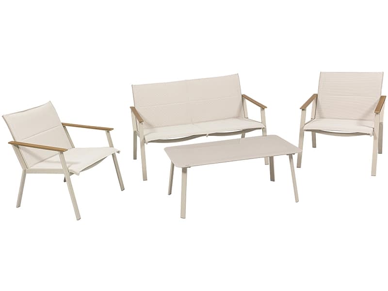 Garten-Set MOCCA Edelstahl beige