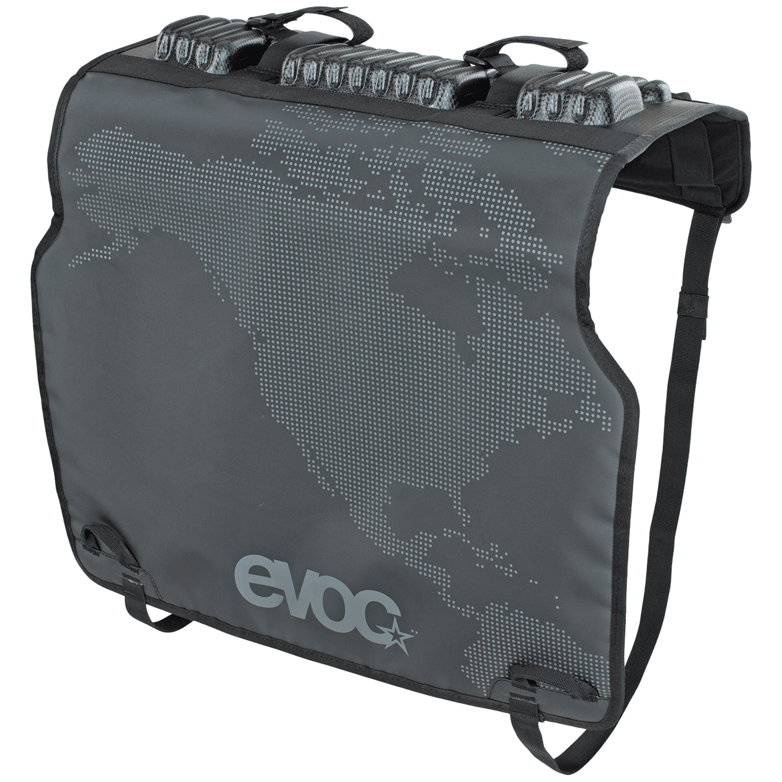 Evoc Tailgate Pad Duo Schutzhülle grau /  black, Grösse: one size
