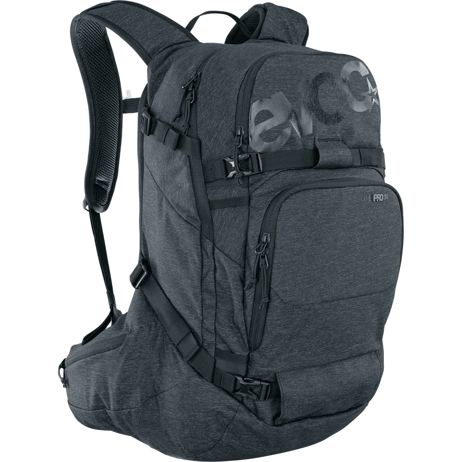 Evoc Line Pro 30L Protektoren-Rucksack schwarz /  black, Grösse: S/M