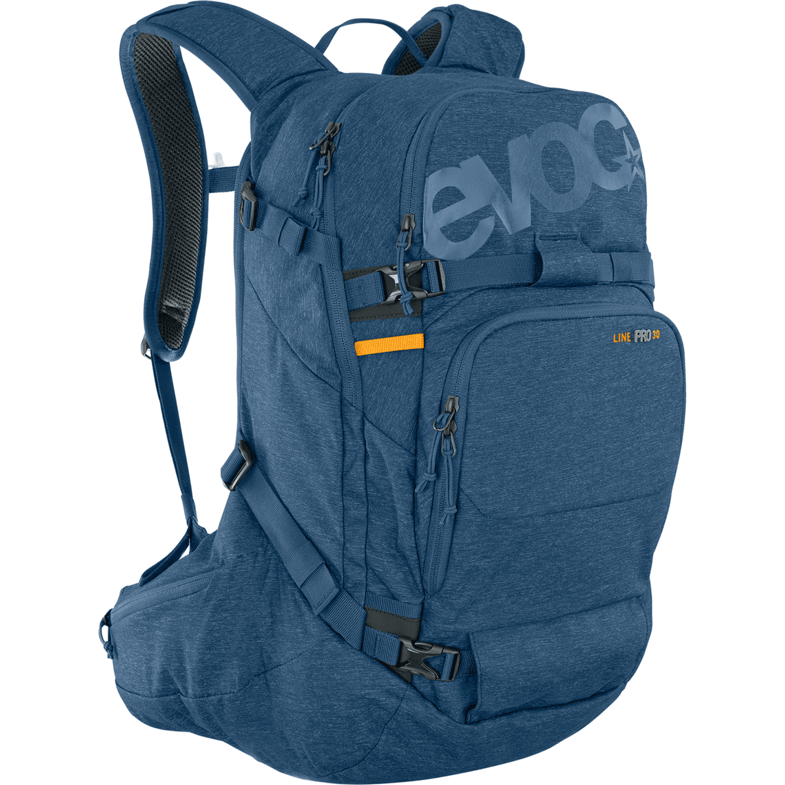 Evoc Line Pro 30L Protektoren-Rucksack blau /  denim, Grösse: S/M