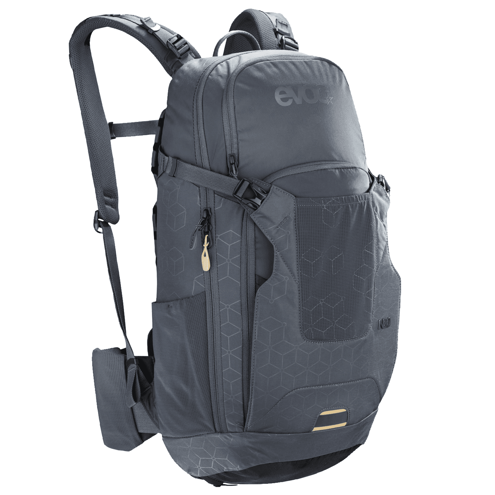 Evoc Neo 16L Protektoren-Rucksack grau /  carbon grey, Grösse: S/M