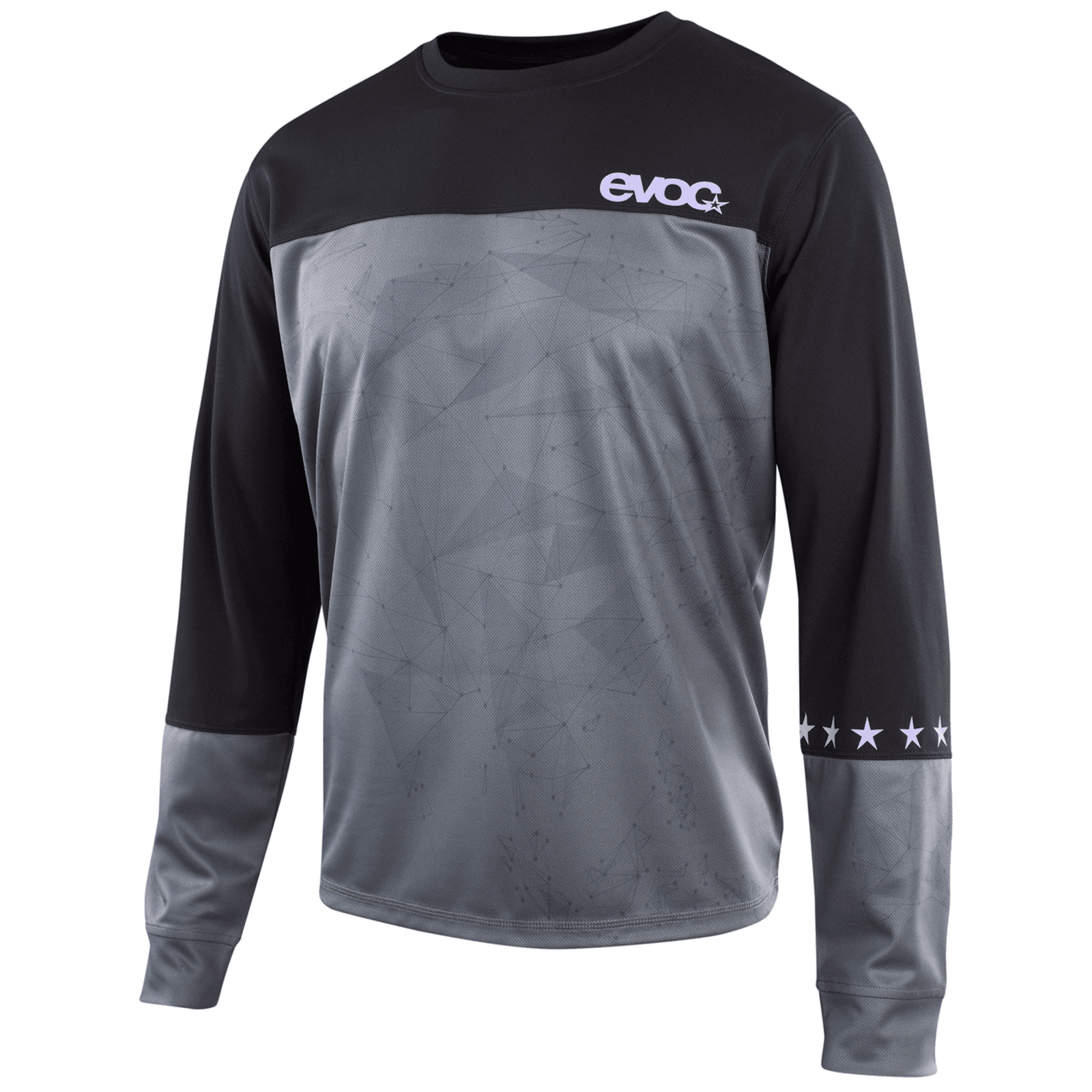 Evoc Long Sleeve Jersey Men Biketrikot für Herren schwarz /  multicolour 21, Grösse: S