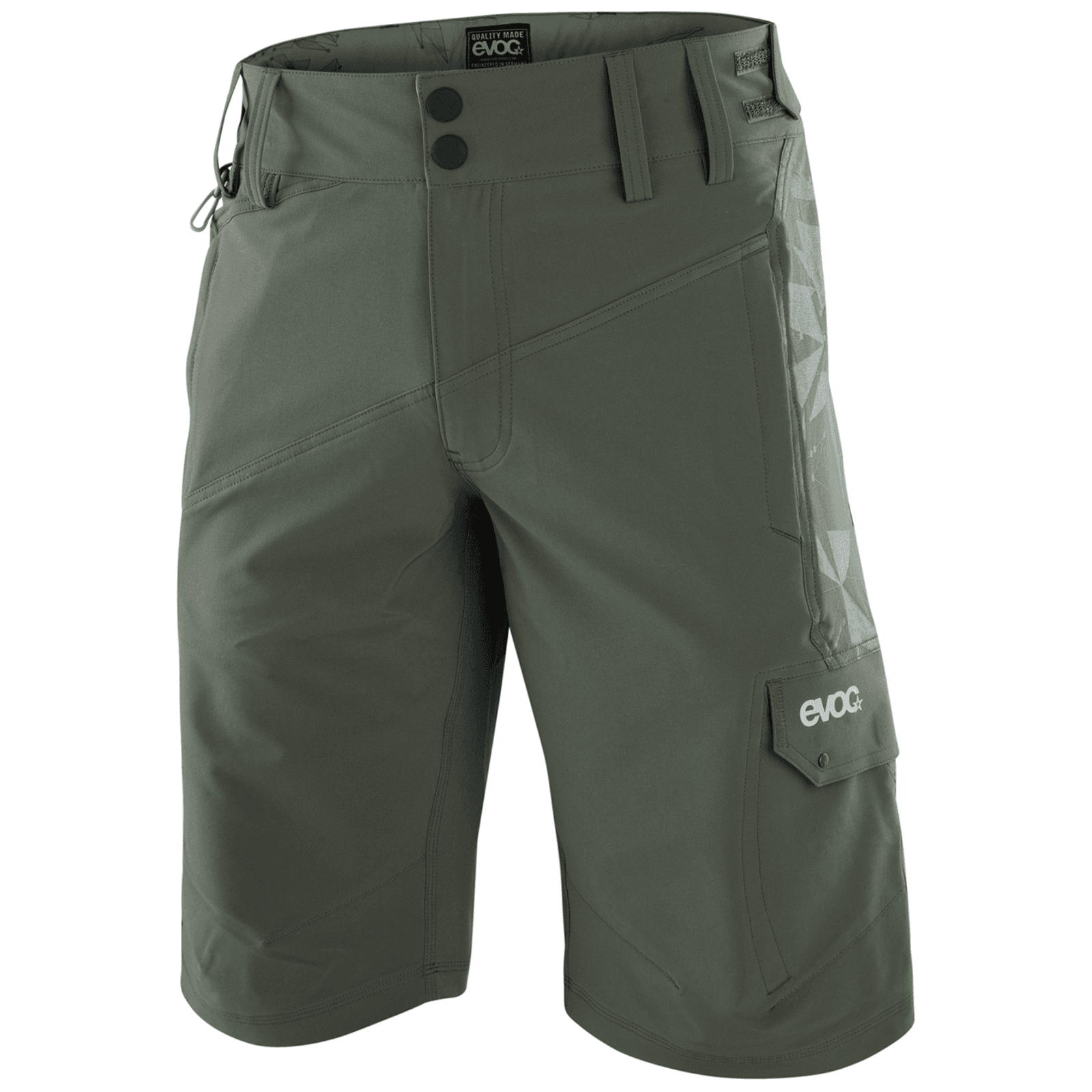 Evoc Bike Shorts Men Fahrradhose für Herren grün /  dark olive, Grösse: 30