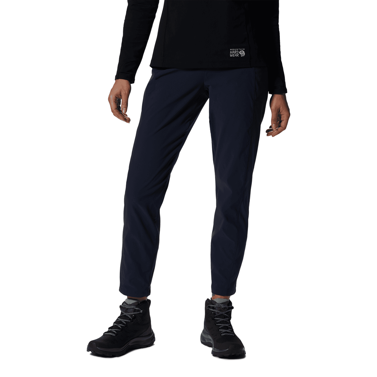 Mountain Hardwear W Dynama High Rise Trekkinghose für Damen, schwarz, Grösse: XS