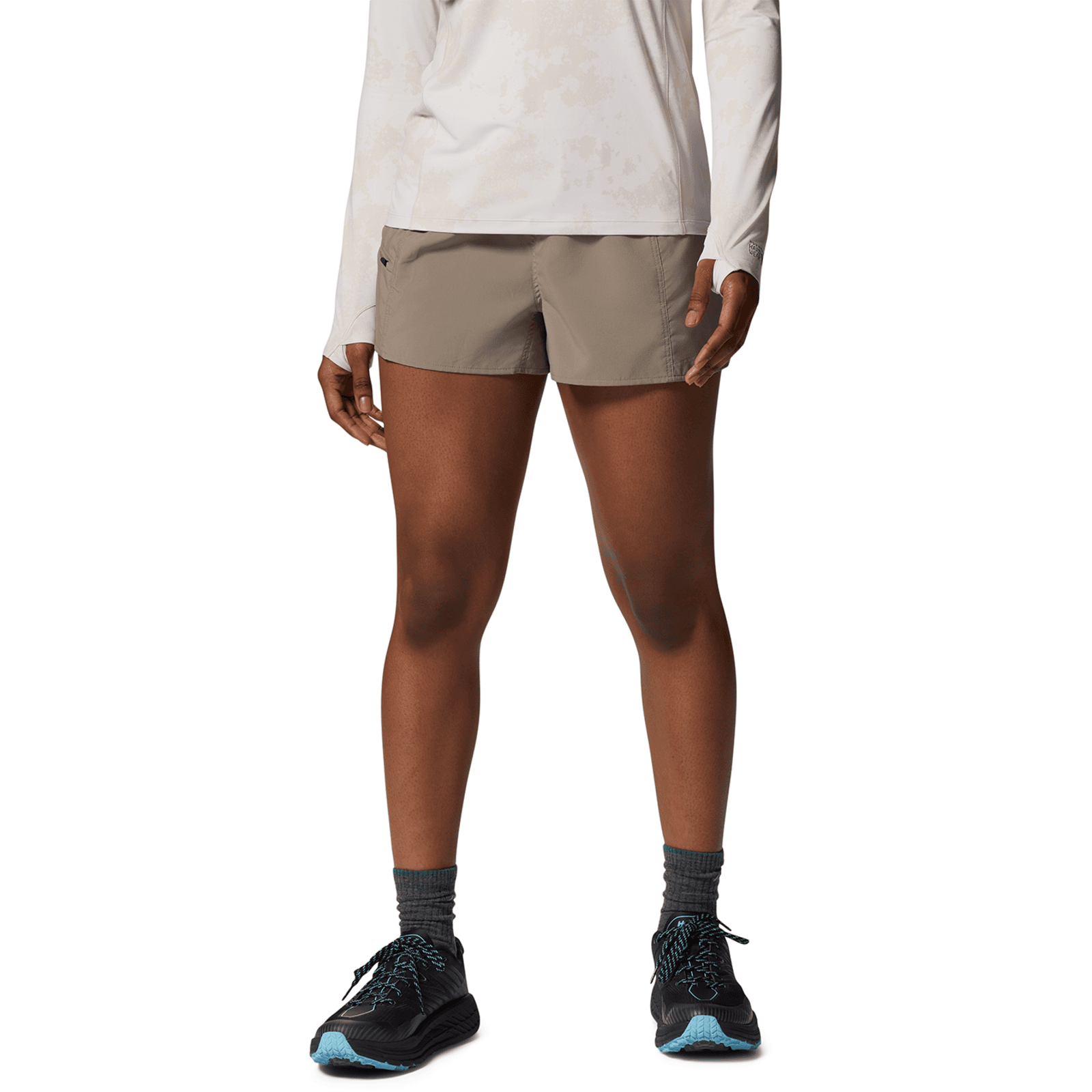Mountain Hardwear W Trail Sender Short für Damen, beige, Grösse: XS