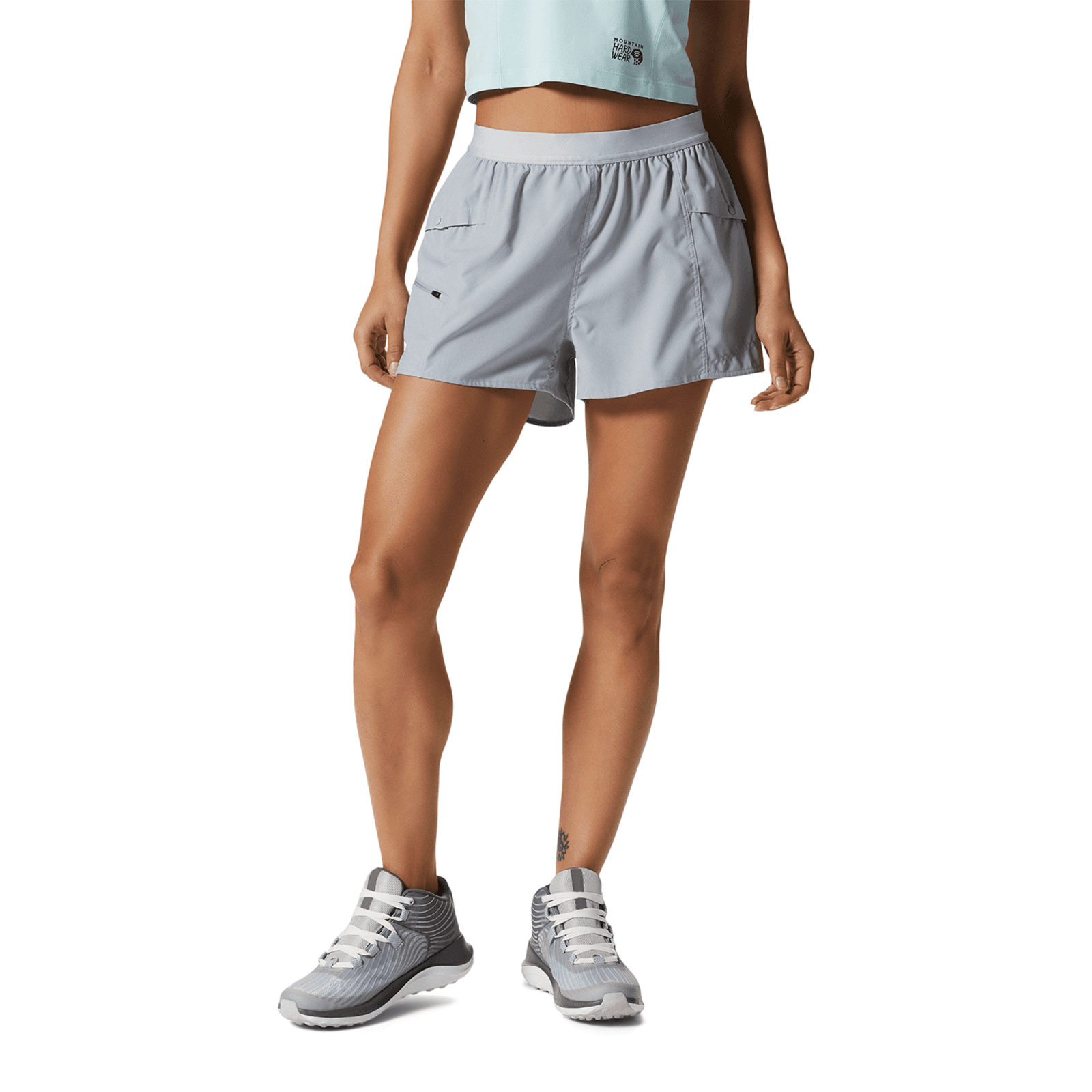 Mountain Hardwear W Trail Sender Short für Damen, grau, Grösse: XS