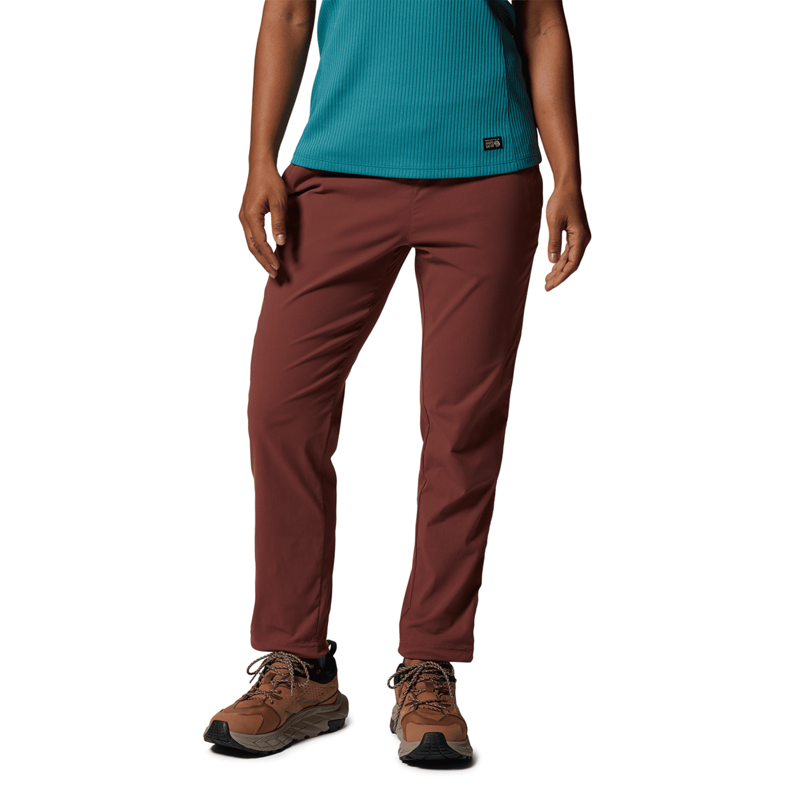 Mountain Hardwear W Dynama™ Pull-On Ankle Pant, braun, Grösse: XS