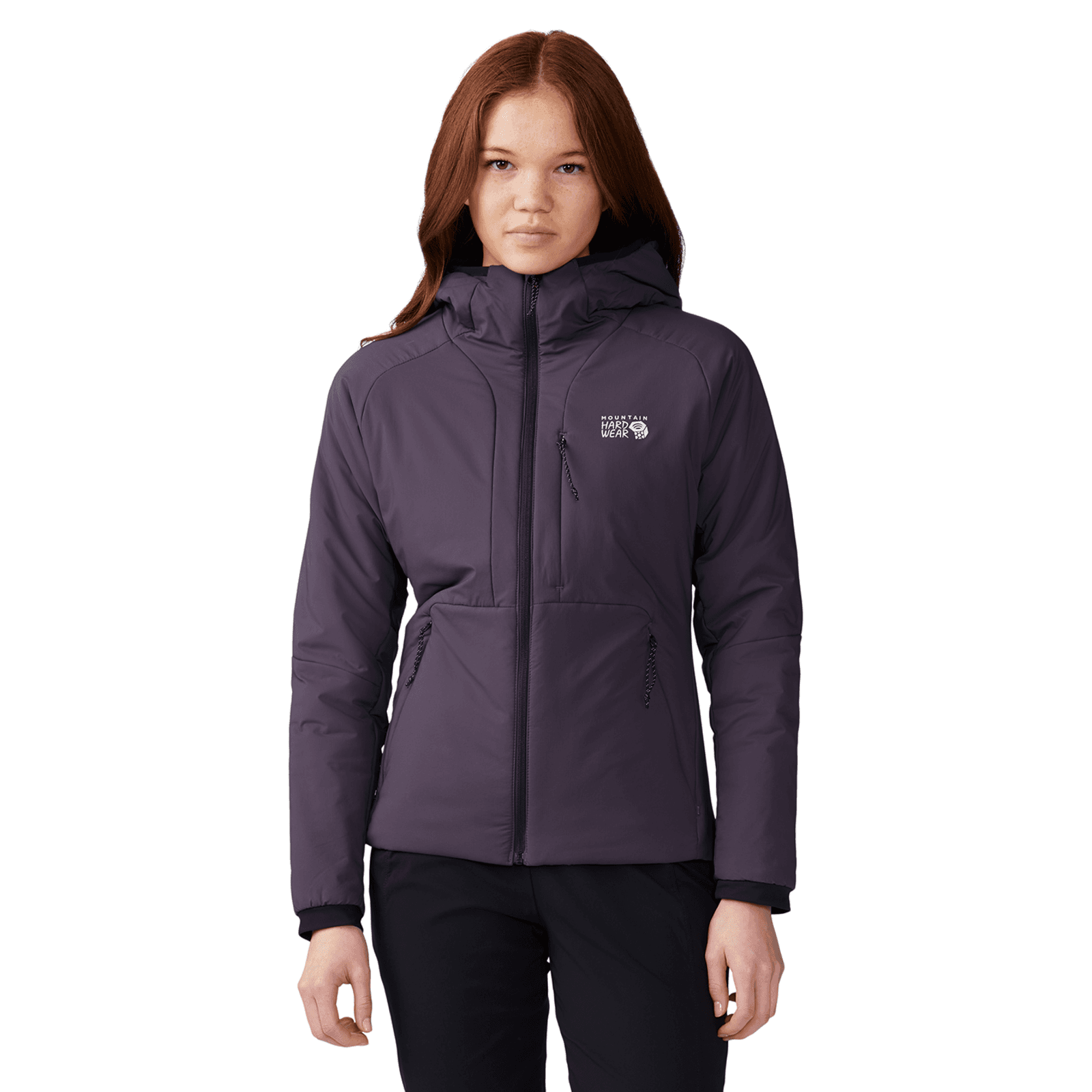 Mountain Hardwear W Kor Stasis™ Hoody, violett, Grösse: XS
