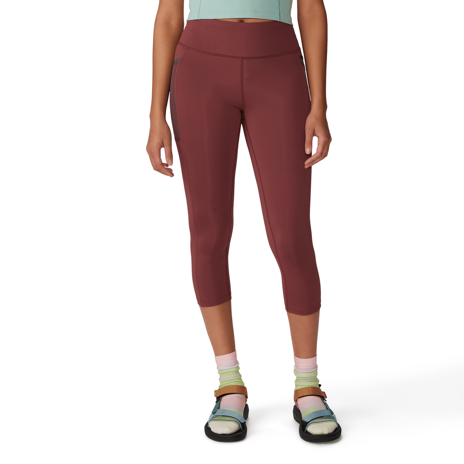 Mountain Hardwear W Yuba Trail™ Crop, braun, Grösse: XS