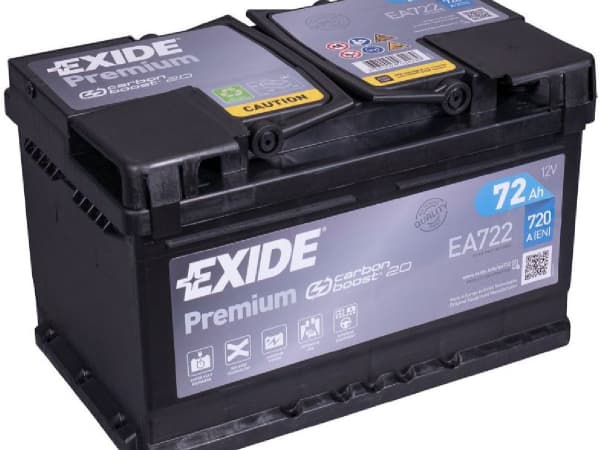 Exide, Fahrzeugbatterie,  Premium 12V/72Ah/720A LxBxH 278x175x175mm/B13/S:0, AUTO & BIKE, EA722