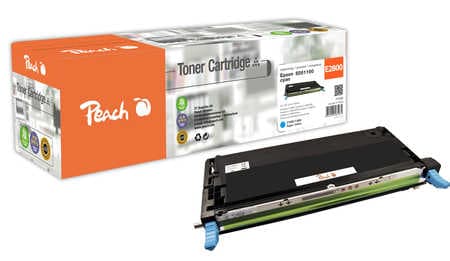 Peach E2800 Toner cy ersetzt Epson C13S051160 für z.B. Epson Aculaser C 2800, Epson Aculaser C 2800 DN, Epson Aculaser C 2800 DTN