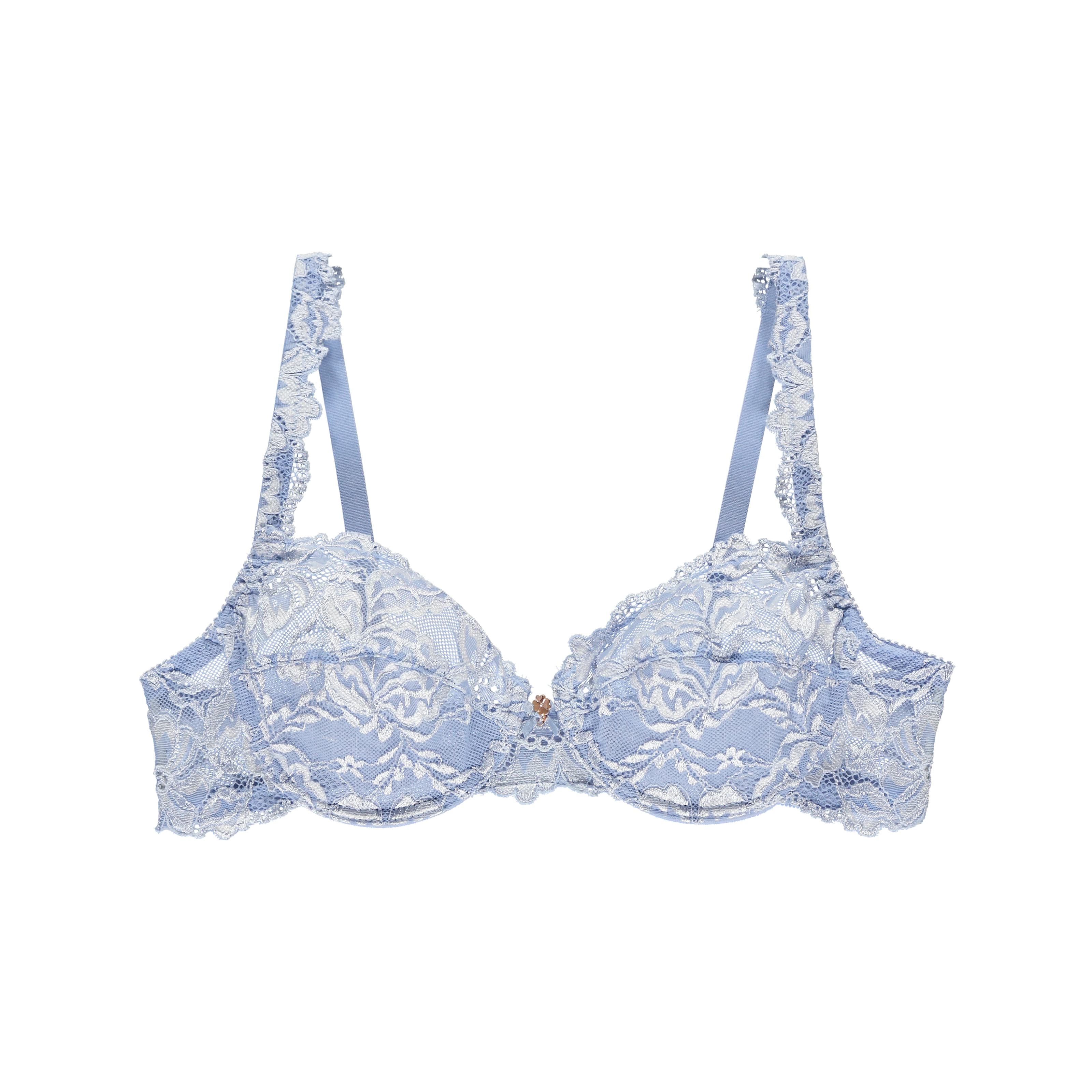Luxury Desire BH mit Bügel, ungefüttert in blau