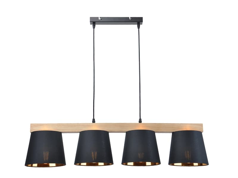 Hängelampe SULIAN 80x120cm schwarz