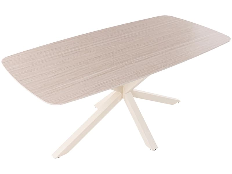 Tisch LEANE 180x90x75cm beige