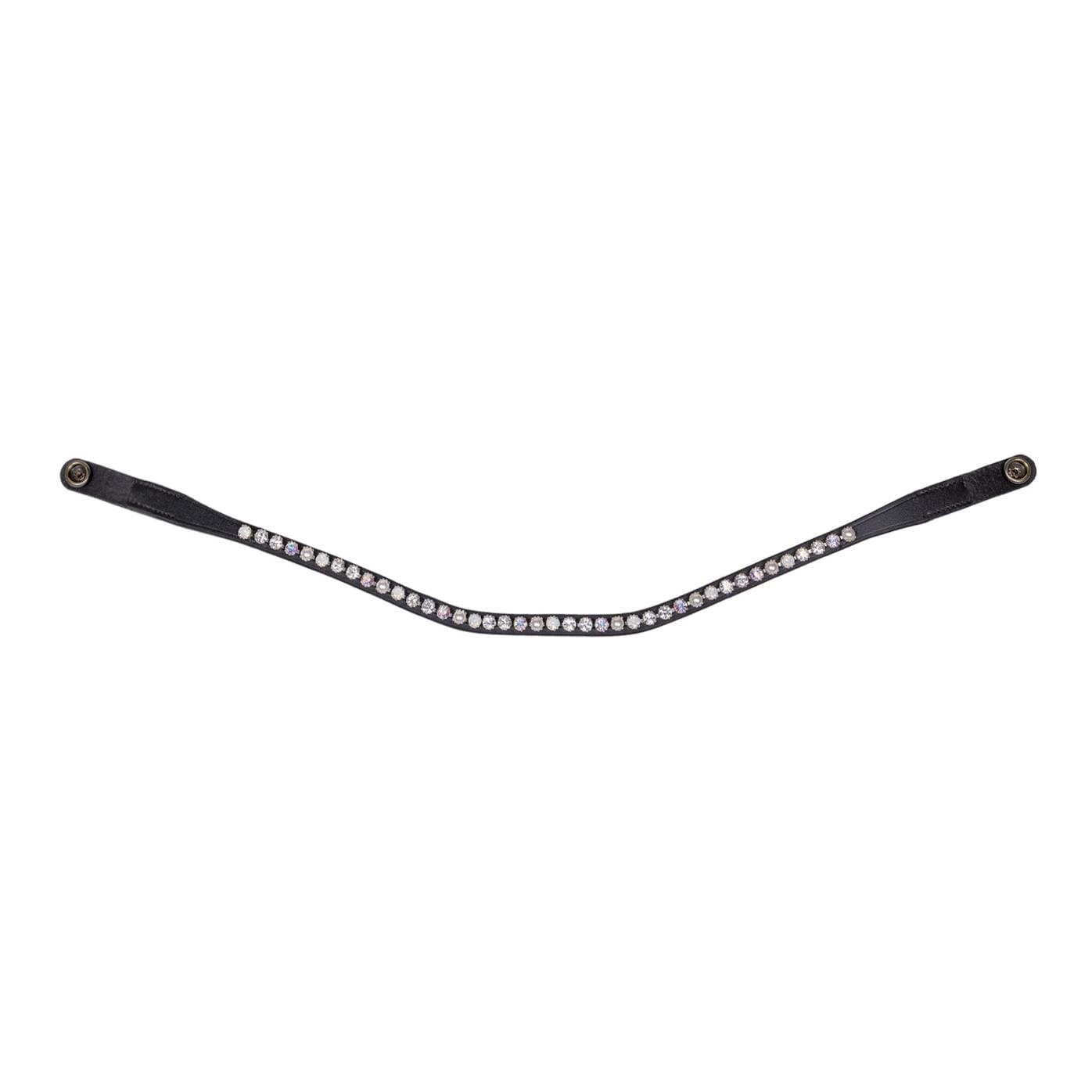 PresTeq Stirnband ShineBright - schwarz/schwarz - Schwarz/Silber