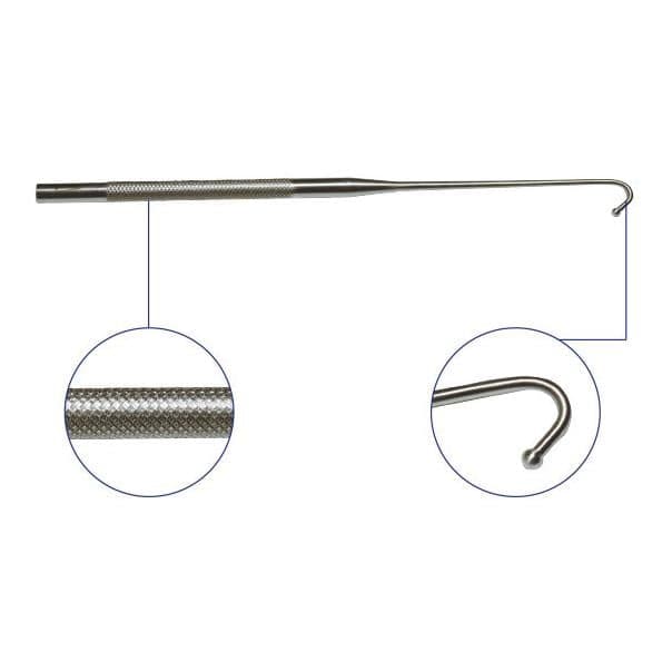 Génia Ovarektomie-Haken - Silber