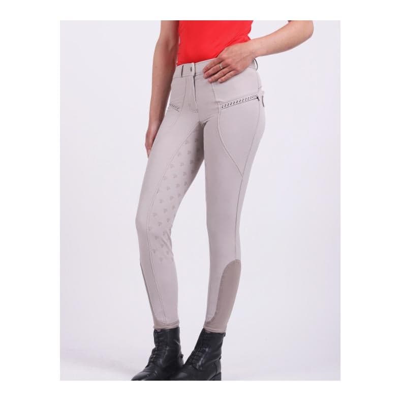 QHP Reithose Eliza Vollbesatz - Beige