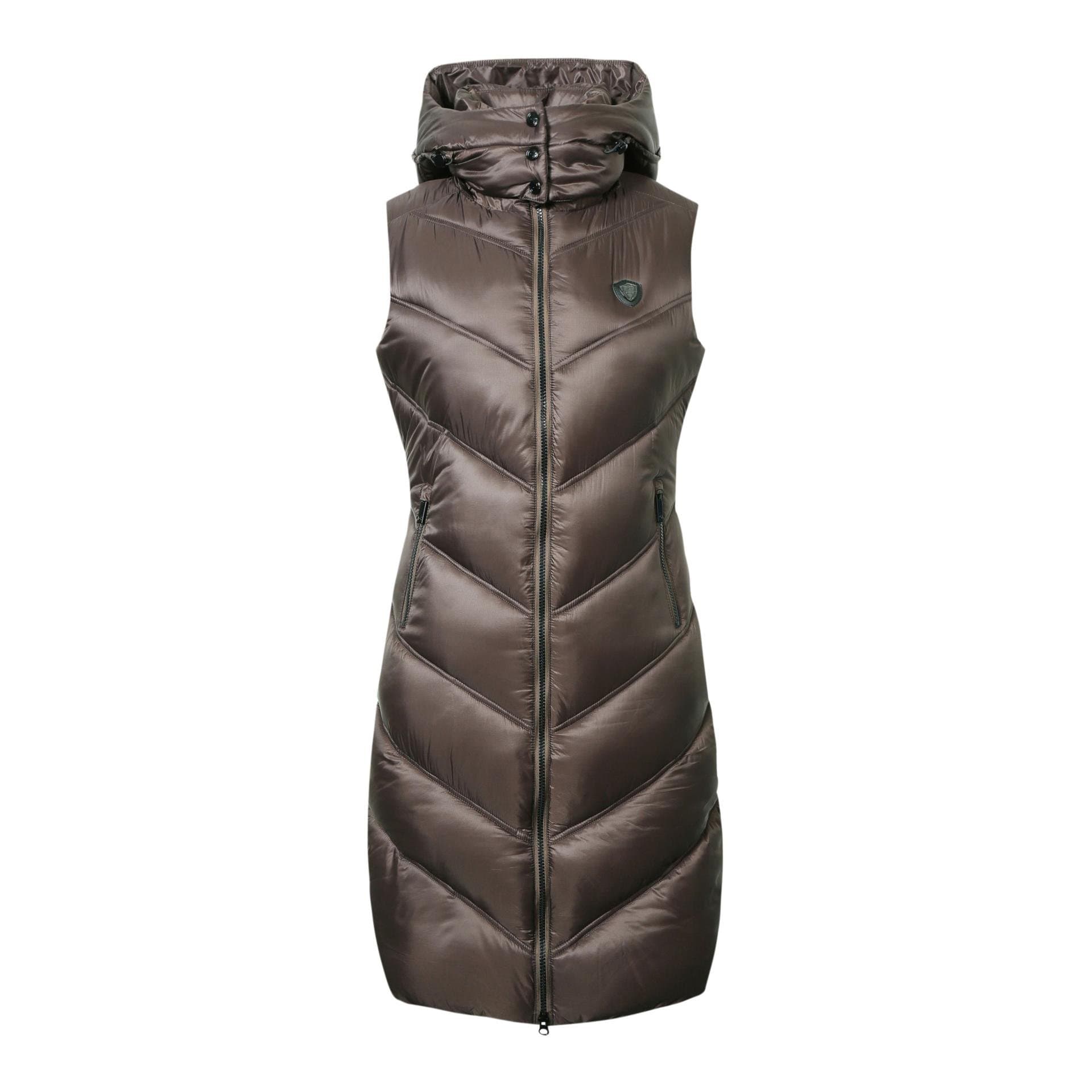 Covalliero Langweste Damen H/W 2024 - Coffee