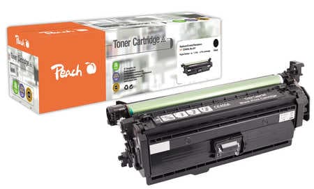 Peach HP 507 ABK Toner bk ersetzt HP No. 507A BK, CE400A für z.B. HP LaserJet Enterprise 500 color M 551 dn, HP LaserJet Pro 500 color MFP M 570 dn