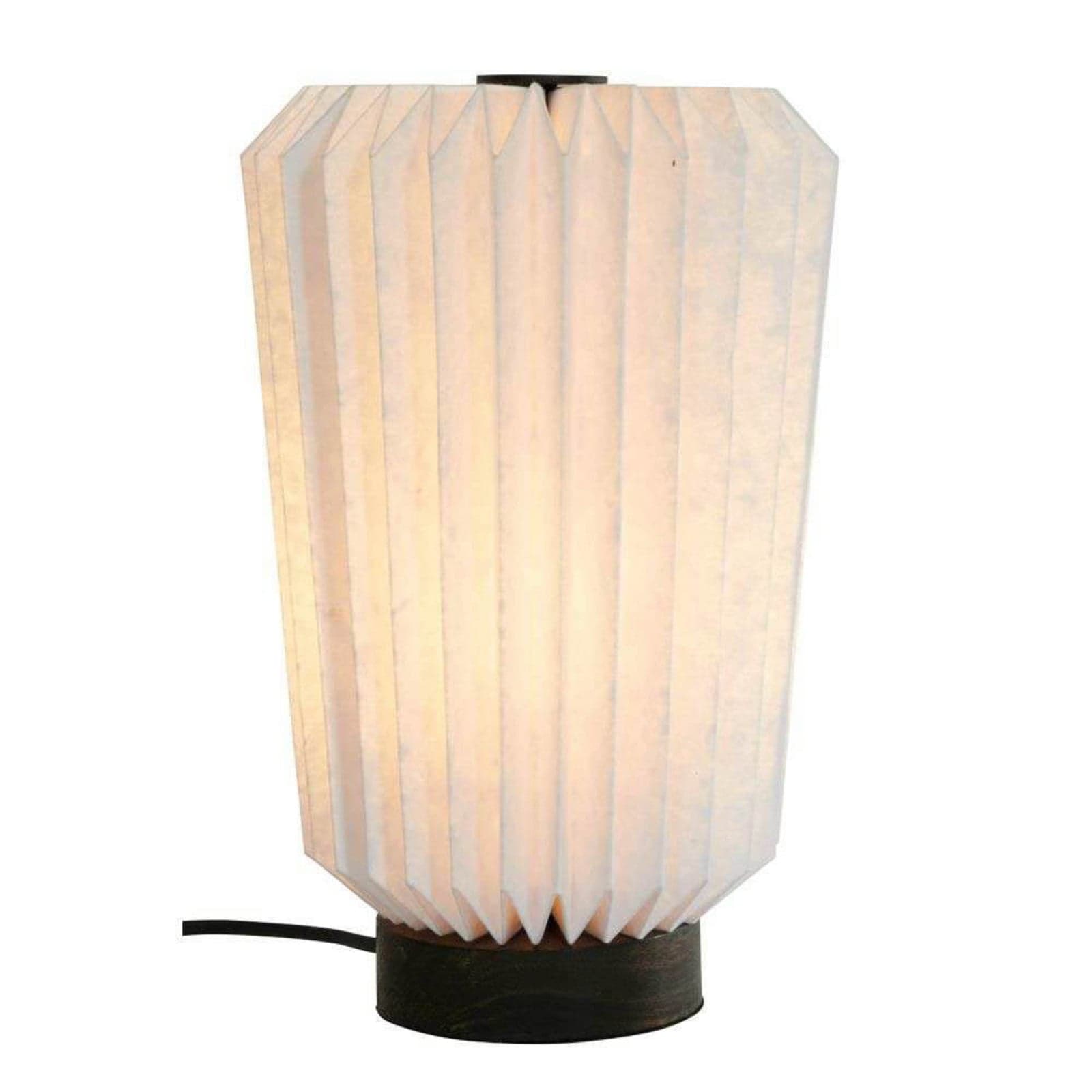 Filippa Tischleuchte White/Black - Watt & Veke - Wohnzimmer - Skandinavisch - Papier / Karton - Einflammig
