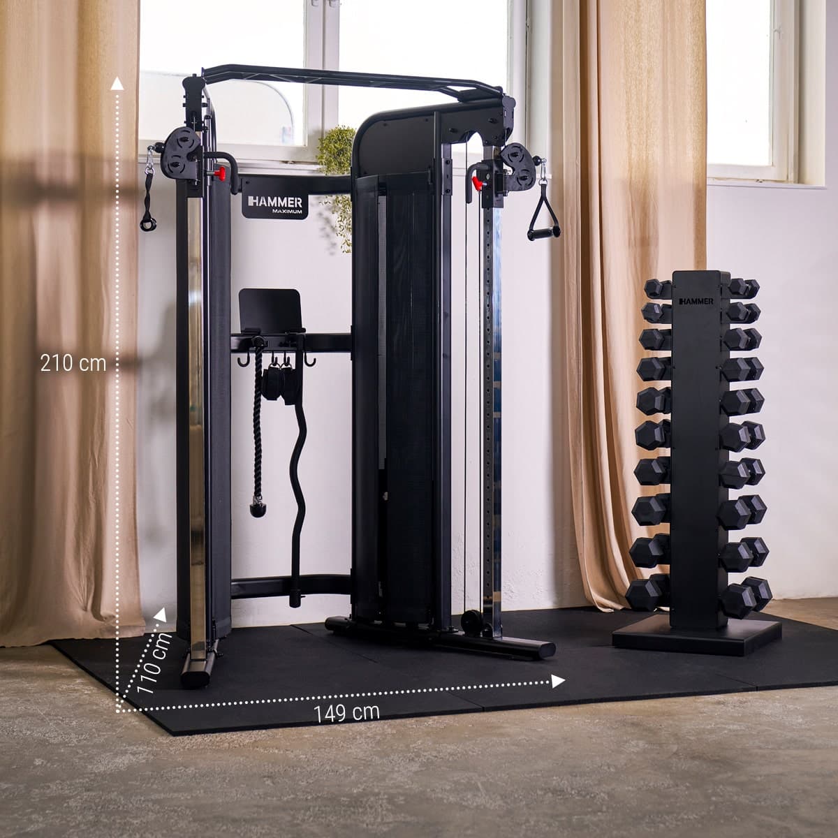 HAMMER MAXIMUM Kraftstation Autark 8.0
